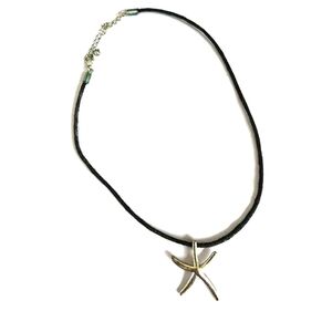 coastal themed starfish necklace